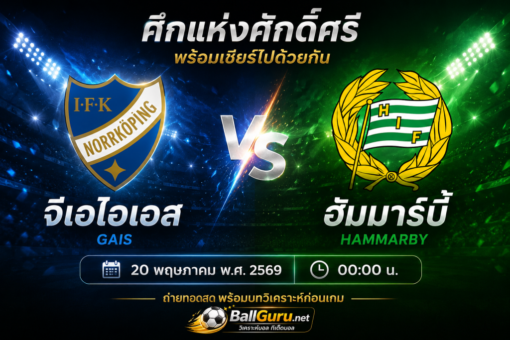 ศึกออลสเวนส์คาน จีเอไอเอส ดวล ฮัมมาร์บี้ วิเคราะห์เกมแบบจัดเต็ม