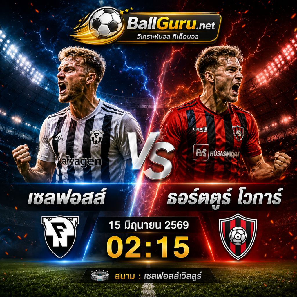 เซลฟอสส์ vs ธอร์ตตูร์ โวการ์ วิเคราะห์ราคาบอลและแนวโน้มผลการแข่งขัน